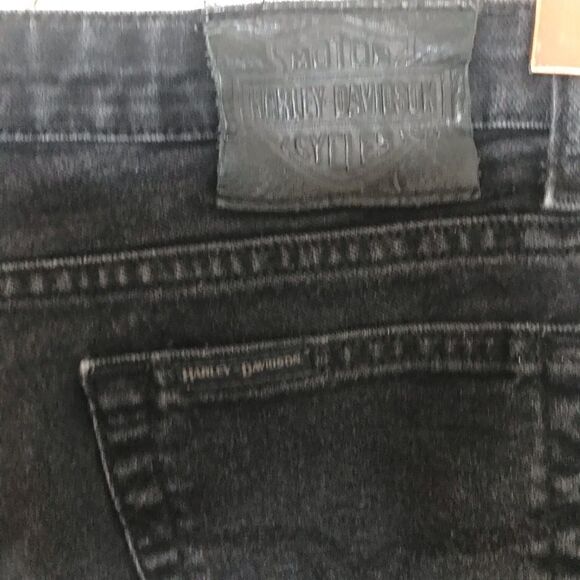 Harley Davidson black bootcut jeans - Picture 8 of 9